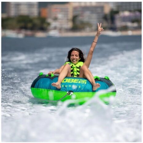 Jobe Rumble 1 Person Towable Tube 3 Jobe Rumble 1 Person Towable Tube