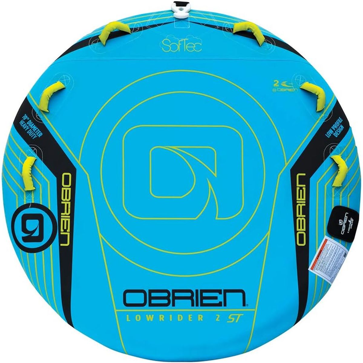 WOW 2-Rider Batman Soft Top Towable Tube