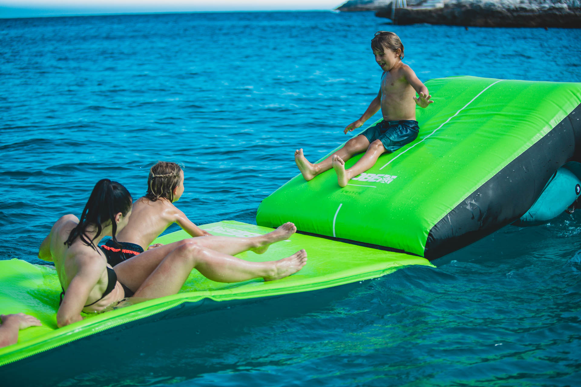 Jobe Switch 2p Inflatable Water Lounge Chair or Fun Slide