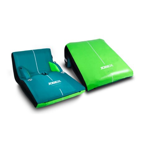 Jobe Switch 2P Inflatable Water Lounge Chair and Water Slide Jobe Switch 2P Inflatable Water Lounge Chair and Water Slide