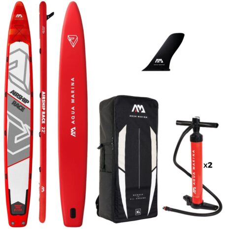 Aqua Marina AIRSHIP RACE 22 Stand-Up Paddle Board 2 Aqua Marina AIRSHIP RACE 22′0″ Stand-Up Paddle Board
