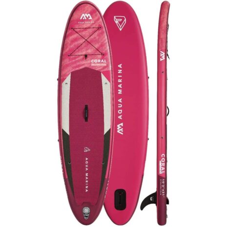 Aqua Marina CORAL 10 2 Stand‑Up Paddle Board 2 Aqua Marina CORAL 10′2″ Stand‑Up Paddle Board