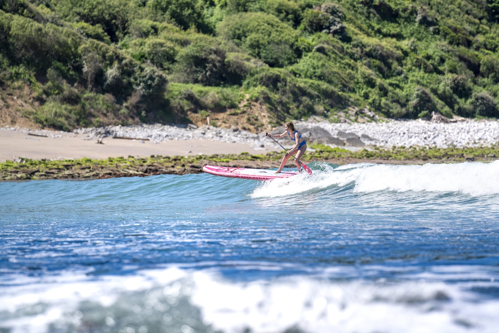 Aqua Marina CORAL Raspberry 10′2″ Stand‑Up Paddle Board 1 Aqua Marina CORAL 10′2″ Stand‑Up Paddle Board