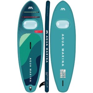 The Aqua Marina Super Trip View 11'2" Stand-Up Paddle Board is an innovative addition to the Super Trip series, designed to enhance your paddling experience by offering a unique window into the underwater world. Ideal for families, adventurers, and those seeking a deeper connection with nature, this board combines functionality with exploration.