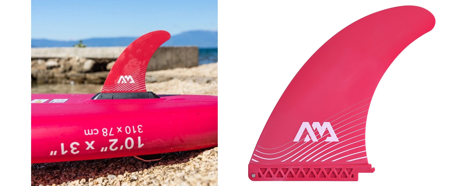 Aqua Marina Pink SWIFT Fin