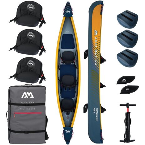 Aqua Marina Tomahawk AIR-C Triple Canoe 2 Aqua Marina Tomahawk AIR-C Triple Canoe 2