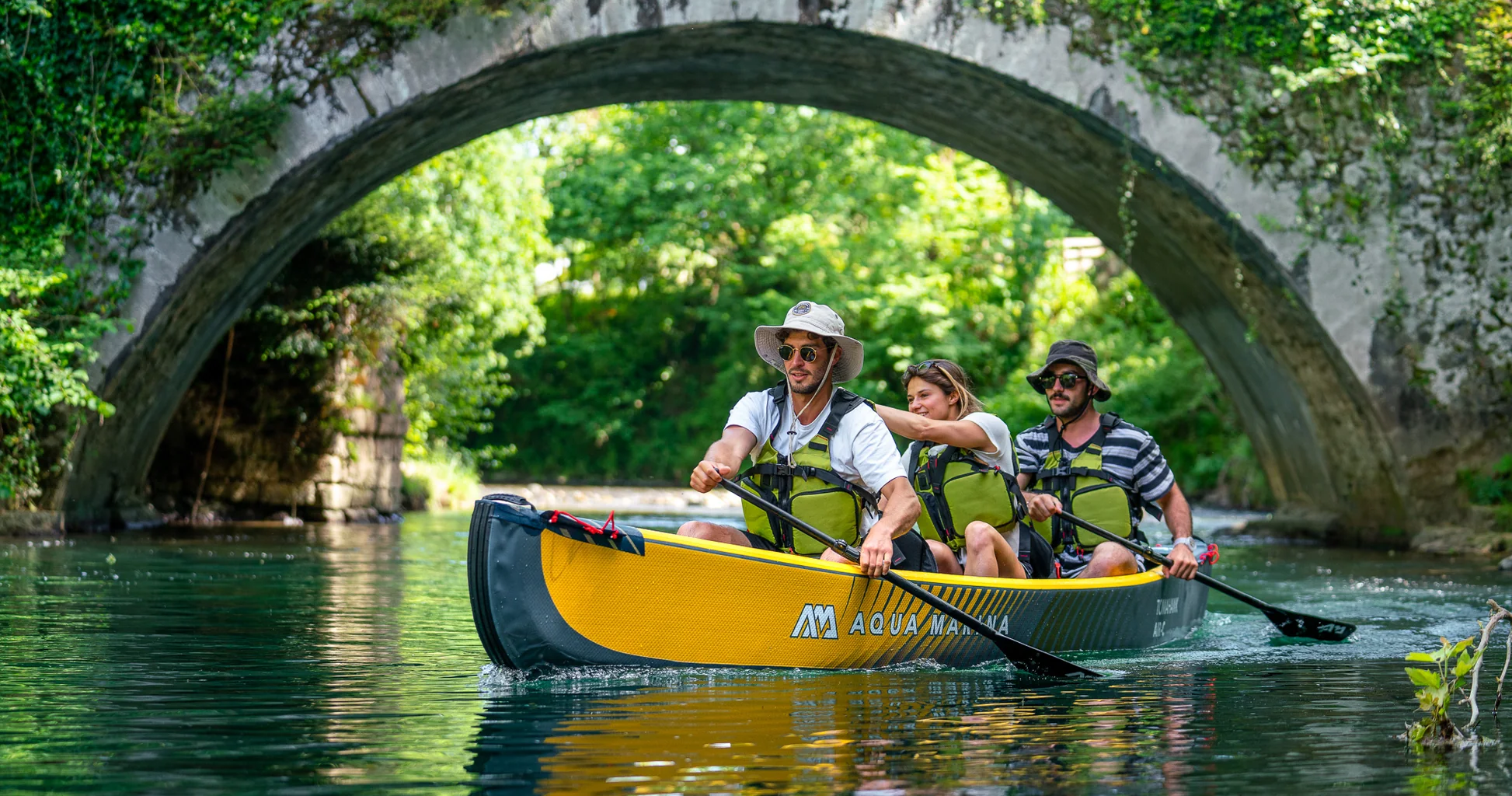 Aqua Marina Tomahawk AIR-C Triple Canoe