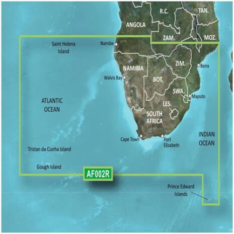 Garmin BlueChart G3 Vision Southern Africa Coastal And Inland Charts Garmin BlueChart G3 Vision Southern Africa Coastal And Inland Charts