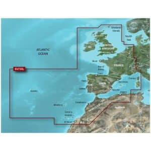 Garmin BlueChart G3 Vision VEU722L Europe Atlantic Coast Charts