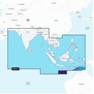 Garmin Navionics+ NAAE010L Indian Ocean & South China Sea Marine Charts