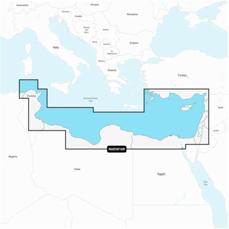 Garmin Navionics+ NAEU016R Mediterranean Sea, Southeast Marine Charts Garmin Navionics+ NAEU016R Mediterranean Sea, Southeast Marine Charts
