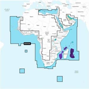 Garmin Navionics+ Vision+ NVAF630L Africa & Middle East Marine Charts