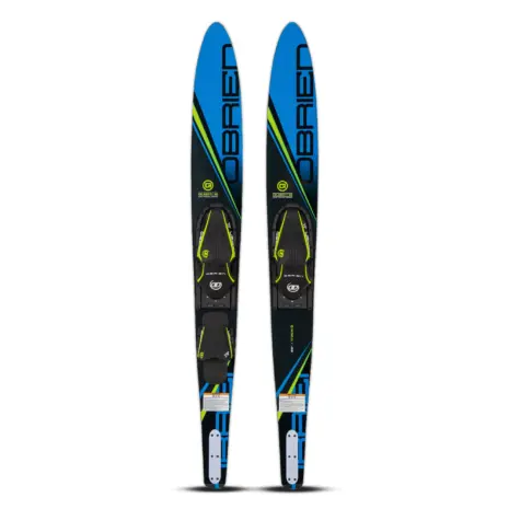 O’Brien Celebrity 68 Blue Feature Graphic Feature view of the O’Brien Celebrity 68-inch blue combo waterskis