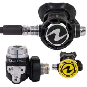 Aqualung Helix Compact Pro DIN 300 Bar Regulator With Octo