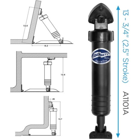 Bennett Hydraulic Actuator Assembly Bennett Hydraulic Actuator Assembly