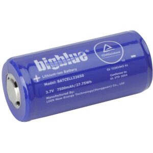 BigBlue 32650 Lithium Ion Battery