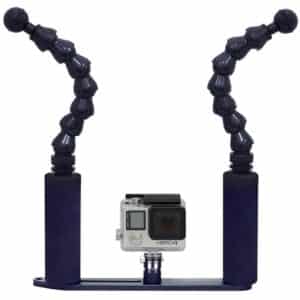 BigBlue GoPro Tray And Twin Flexi Arm Assembly