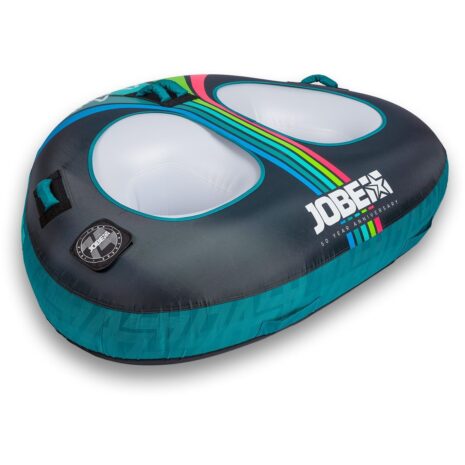 Jobe Double Trouble Towable 2 Person Tube - 50 Year Limited Edition 2 Jobe Double Trouble Towable 2 Person Tube - 50 Year Limited Edition