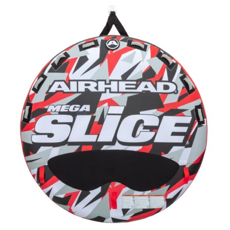 Airhead Mega Slice | 1-4 Rider Towable Tube for Boating — Hero Airhead Mega Slice | 1-4 Rider Towable Tube for Boating official hero image