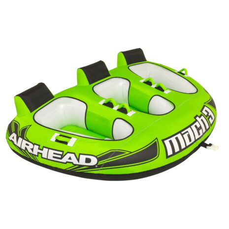 Airhead Mach 3 | 1-3 Rider Towable Tube for Boating — Hero Airhead Mach 3 | 1-3 Rider Towable Tube for Boating official hero image