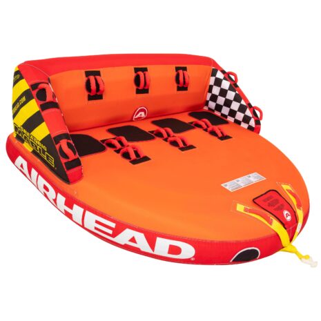 Airhead Great Big MableĀ® | 1-4 Rider Towable Tube for Boating ā Hero Airhead Great Big MableĀ® | 1-4 Rider Towable Tube for Boating official hero image