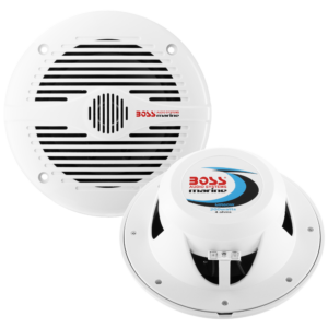 BOSS Audio MR60W 6.5-inch White Marine Speakers official hero image