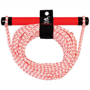 Airhead EVA Grip Handle Water Ski Tow Rope | 75 ft. - Red official hero image