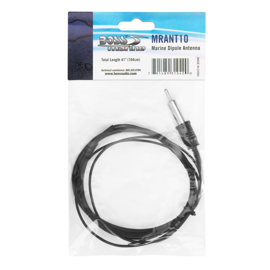 BOSS Audio MRANT10 Marine Dipole Antenna 1 BOSS Audio MRANT10 Marine Dipole Antenna official gallery image