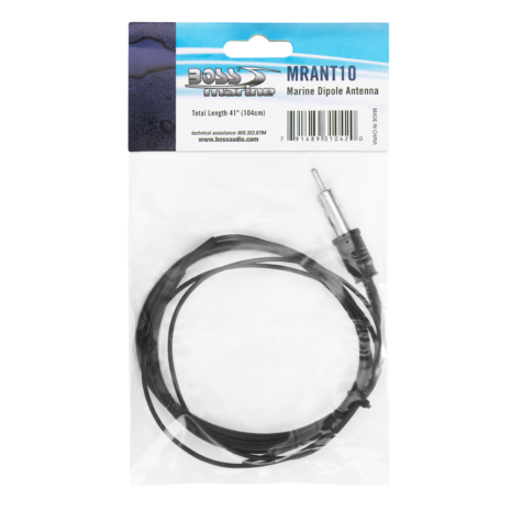 BOSS Audio MRANT10 Marine Dipole Antenna — Gallery BOSS Audio MRANT10 Marine Dipole Antenna official gallery image