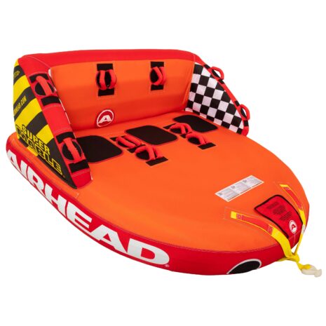 Airhead Super MableĀ® | 1-3 Rider Towable Tube for Boating ā Hero Airhead Super MableĀ® | 1-3 Rider Towable Tube for Boating official hero image