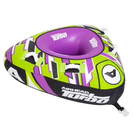 Airhead Turbo Blast | 1 Rider Towable Tube for Boating — Hero Airhead Turbo Blast | 1 Rider Towable Tube for Boating official hero image