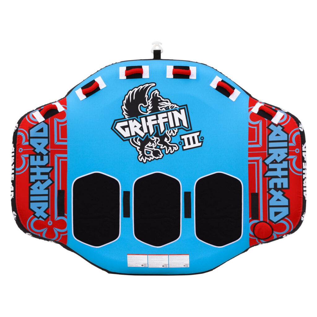 Airhead Griffin 3 | 1-3 Rider Towable Tube for Boating 1 Airhead Griffin 3 | 1-3 Rider Towable Tube for Boating official gallery image