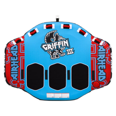 Airhead Griffin 3 | 1-3 Rider Towable Tube for Boating — Gallery Airhead Griffin 3 | 1-3 Rider Towable Tube for Boating official gallery image