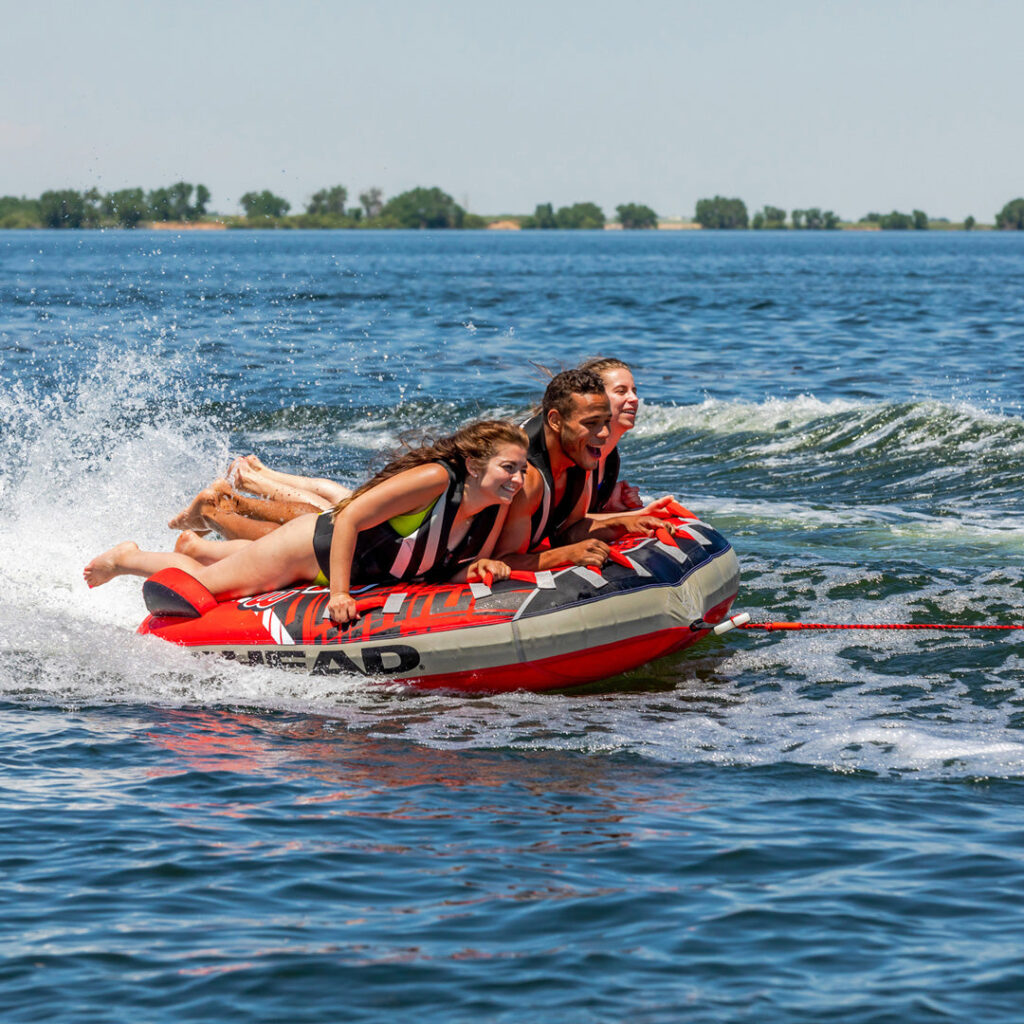 Airhead G-Force 3 | 1-3 Rider Towable Tube for Boating 1 Airhead G-Force 3 | 1-3 Rider Towable Tube for Boating official gallery image