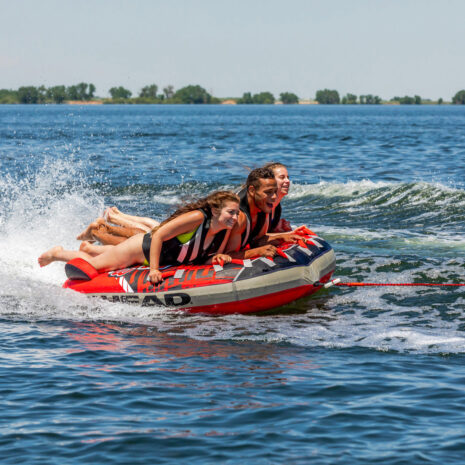 Airhead G-Force 3 | 1-3 Rider Towable Tube for Boating — Gallery Airhead G-Force 3 | 1-3 Rider Towable Tube for Boating official gallery image