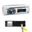 BOSS Audio MR508UABW White Marine Single-DIN Receiver official gallery image