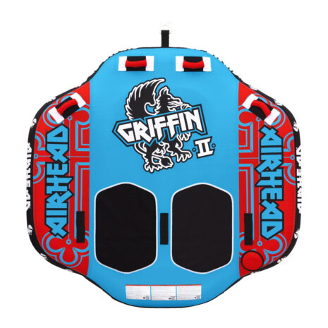 Airhead Griffin 2 | 1-2 Rider Towable Tube for Boating — Gallery Airhead Griffin 2 | 1-2 Rider Towable Tube for Boating official gallery image