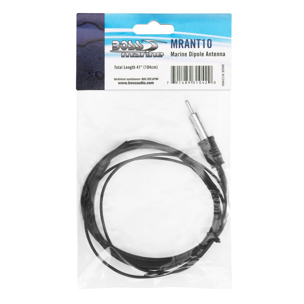 BOSS Audio MRANT10 Marine Dipole Antenna 3 BOSS Audio MRANT10 Marine Dipole Antenna official gallery image