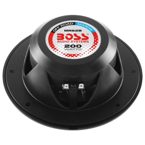 BOSS Audio MR62B 6.5-inch Black Marine Speakers — Gallery BOSS Audio MR62B 6.5-inch Black Marine Speakers official gallery image