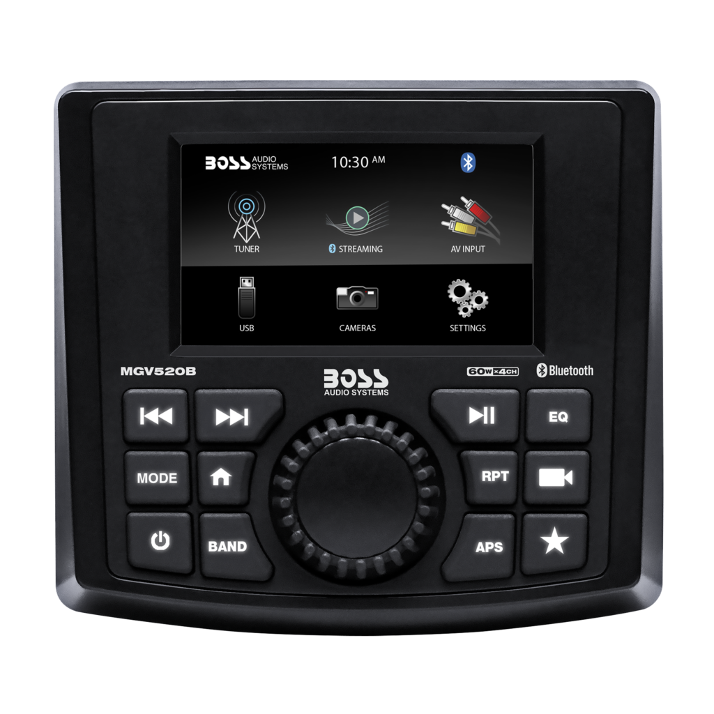 BOSS Audio MGV520B Marine Gauge Receiver with 3-inch Display 2 BOSS Audio MGV520B Marine Gauge Receiver with 3-inch Display official gallery image