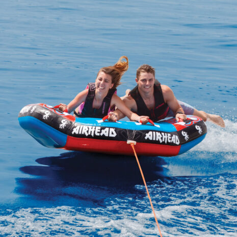 Airhead Griffin 2 | 1-2 Rider Towable Tube for Boating — Gallery Airhead Griffin 2 | 1-2 Rider Towable Tube for Boating official gallery image