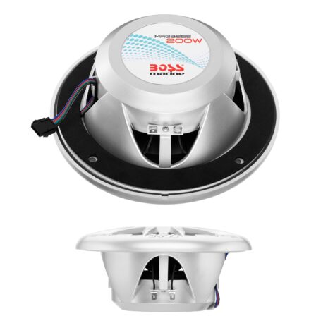 BOSS Audio MRGB65S 6.5-inch RGB Marine Speakers — Gallery BOSS Audio MRGB65S 6.5-inch RGB Marine Speakers official gallery image