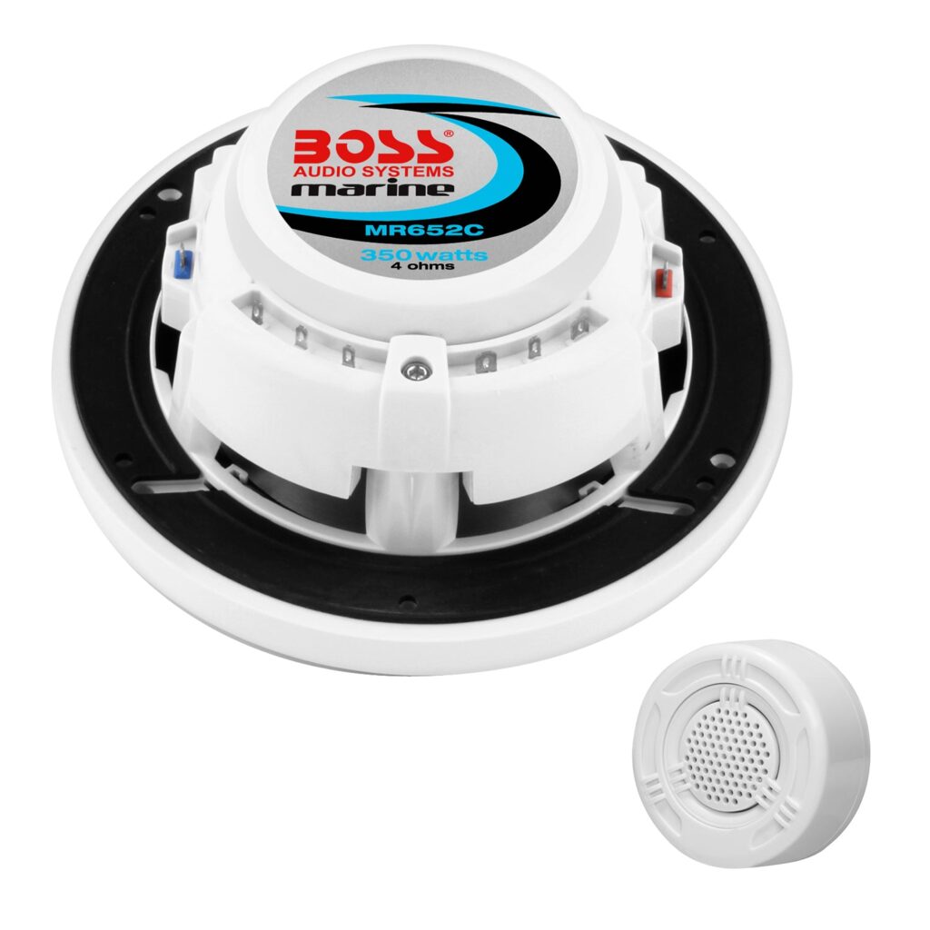 BOSS Audio MR652C 6.5-inch Marine Component Speakers 2 BOSS Audio MR652C 6.5-inch Marine Component Speakers official gallery image