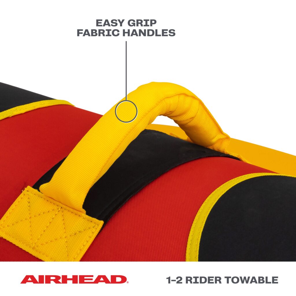 Airhead Double Dog | 1-2 Rider Towable Tube for Boating 2 Airhead Double Dog | 1-2 Rider Towable Tube for Boating official gallery image