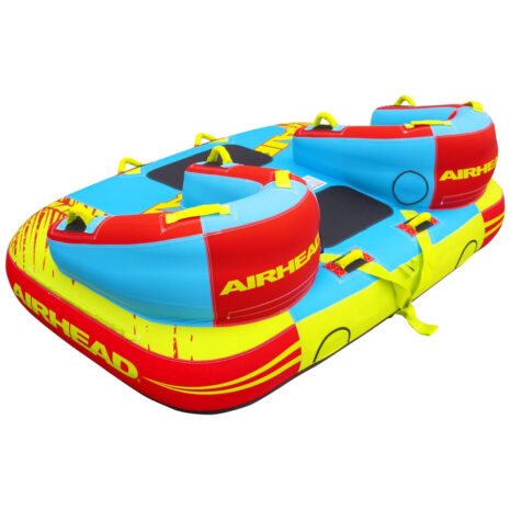 Airhead Challenger | 1-3 Rider Towable Tube for Boating — Gallery Airhead Challenger | 1-3 Rider Towable Tube for Boating official gallery image