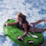 Airhead Rebel Kit | 1 Rider Towable Tube, Pump & Rope for Boating official gallery image