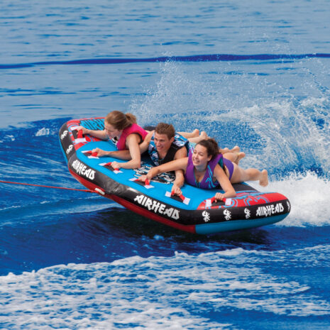 Airhead Griffin 3 | 1-3 Rider Towable Tube for Boating — Gallery Airhead Griffin 3 | 1-3 Rider Towable Tube for Boating official gallery image