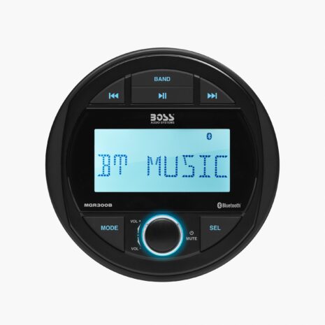 BOSS Audio MGR300B Marine Gauge Receiver — Gallery BOSS Audio MGR300B Marine Gauge Receiver official gallery image