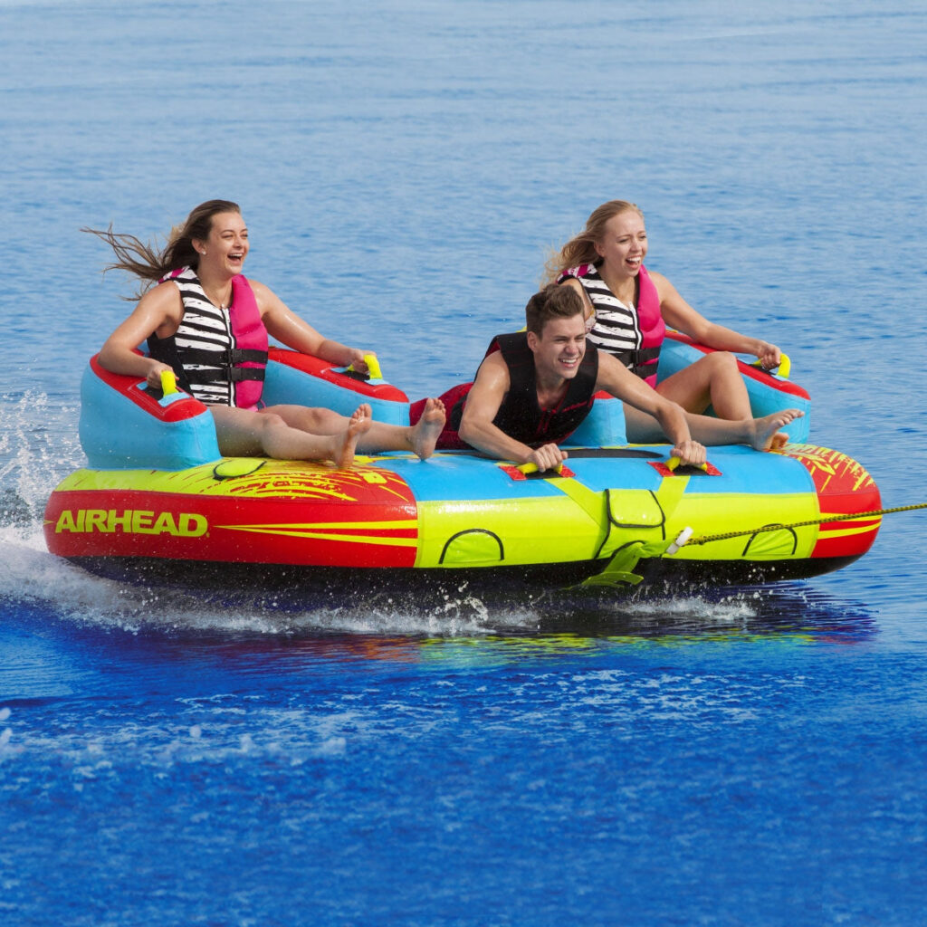 Airhead Challenger | 1-3 Rider Towable Tube for Boating 3 Airhead Challenger | 1-3 Rider Towable Tube for Boating official gallery image