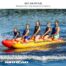 Airhead Jumbo Dog | 1-5 Rider Towable Tube for Boating official gallery image